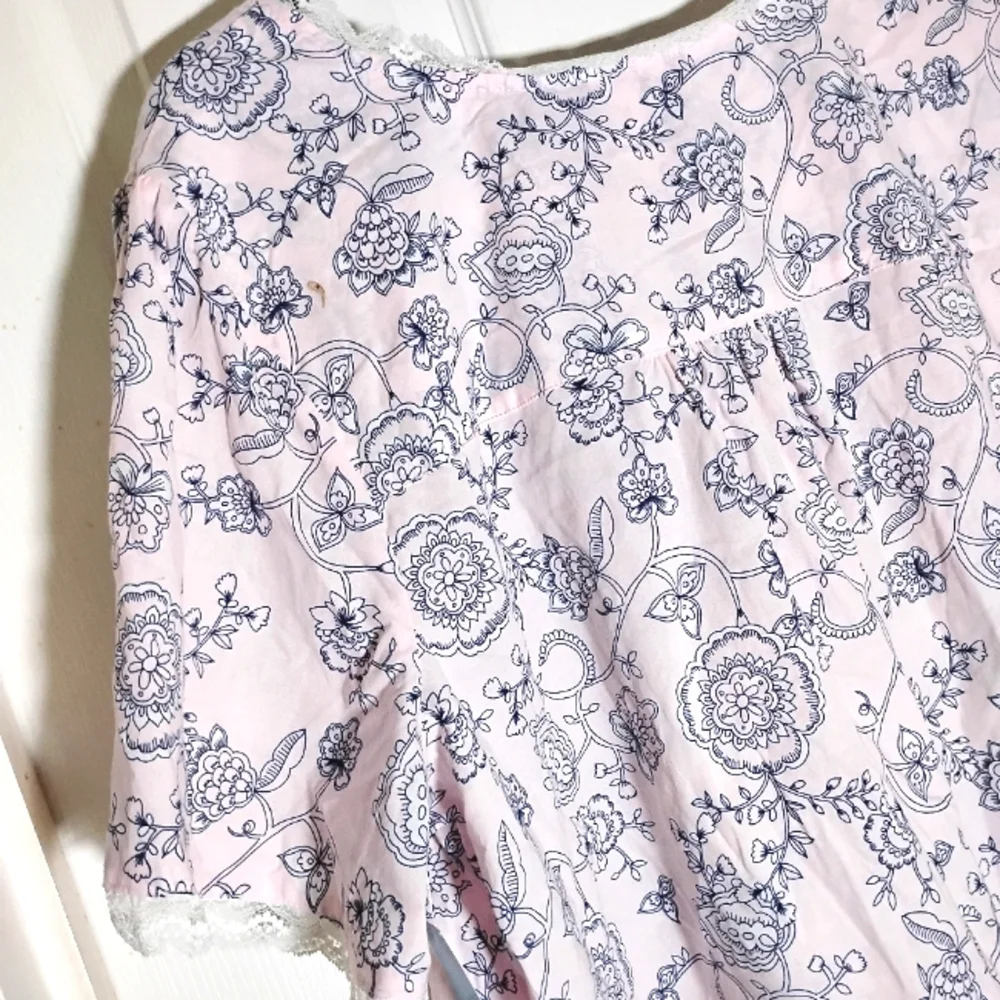 Duster Robe Adonna Floral Cotton XXL NWT - Picture 6 of 10